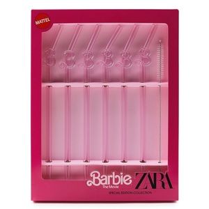 Zara X Barbie Glass Straws